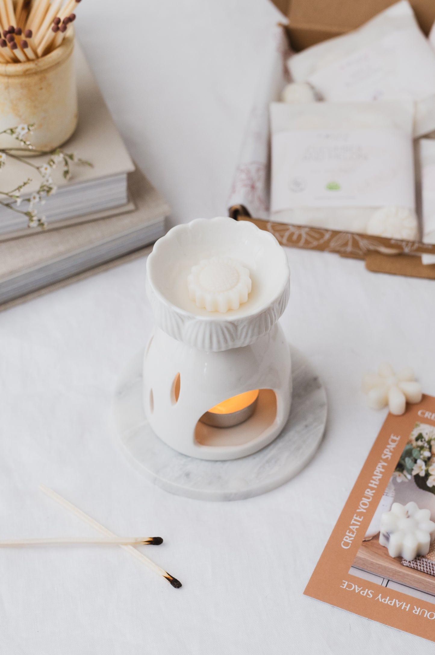 Lotus | Ceramic Wax Burner