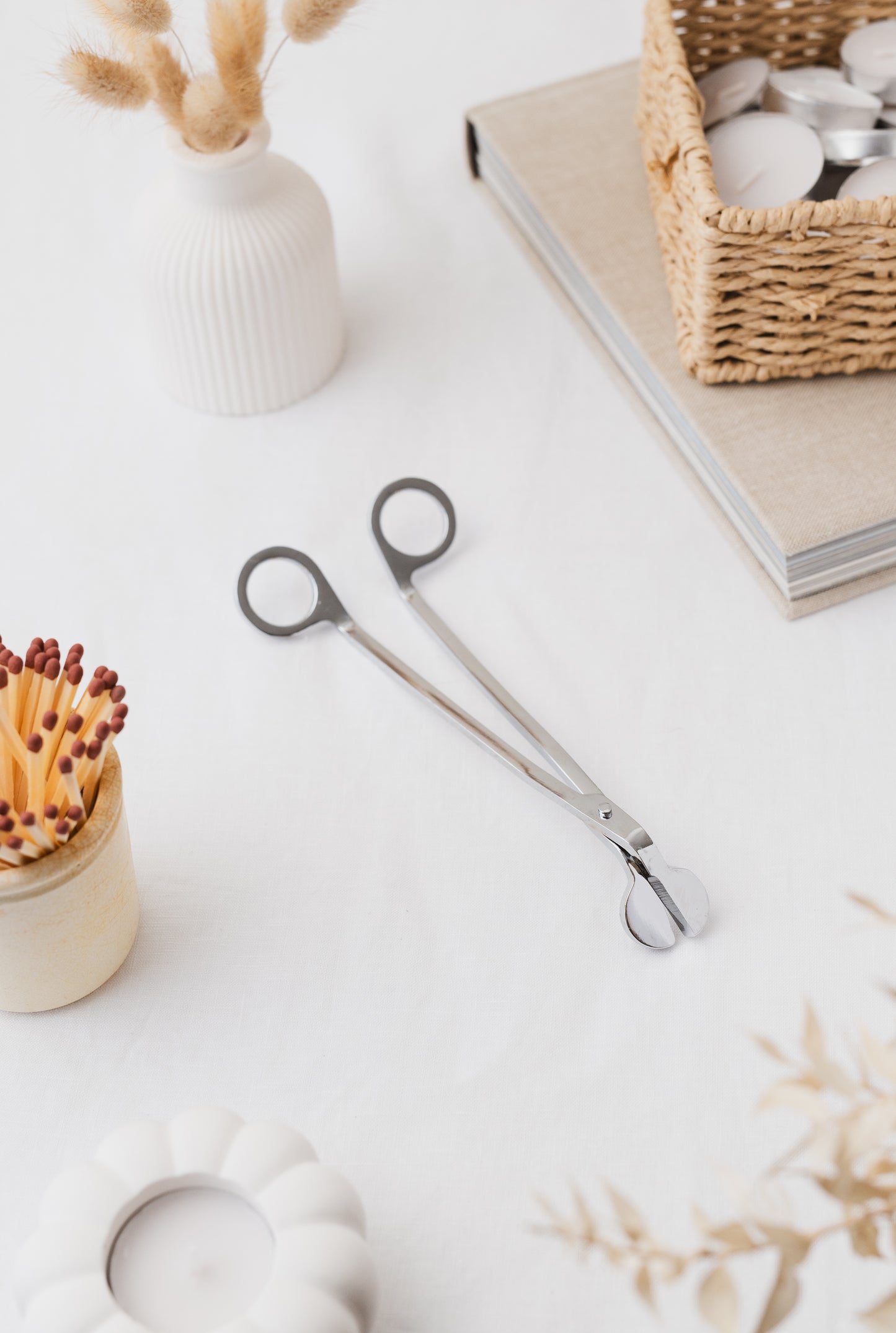 Wick Trimmer & Snuffer - Silver