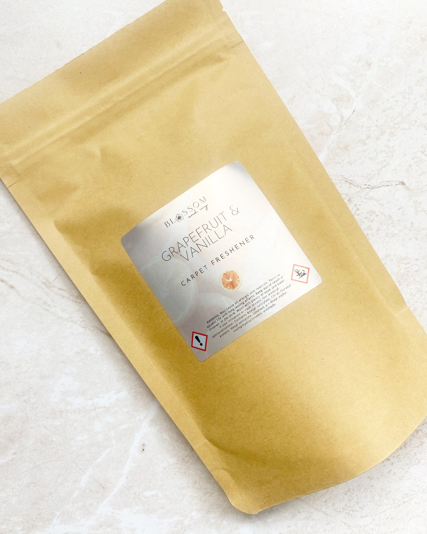 Grapefruit and Vanilla | Carpet Freshener