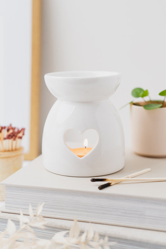 Heart | Ceramic Wax Burner
