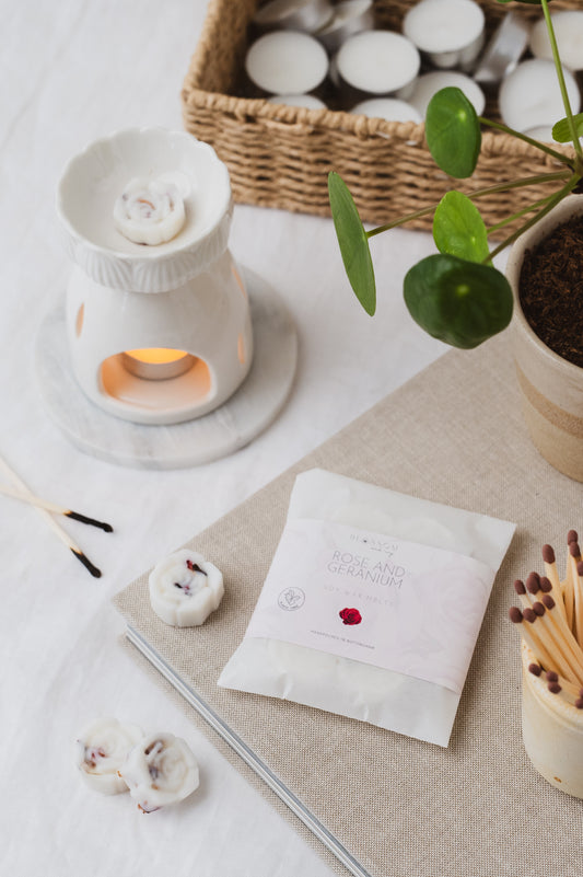 Rose and Geranium | Botanical Soy Wax Melts