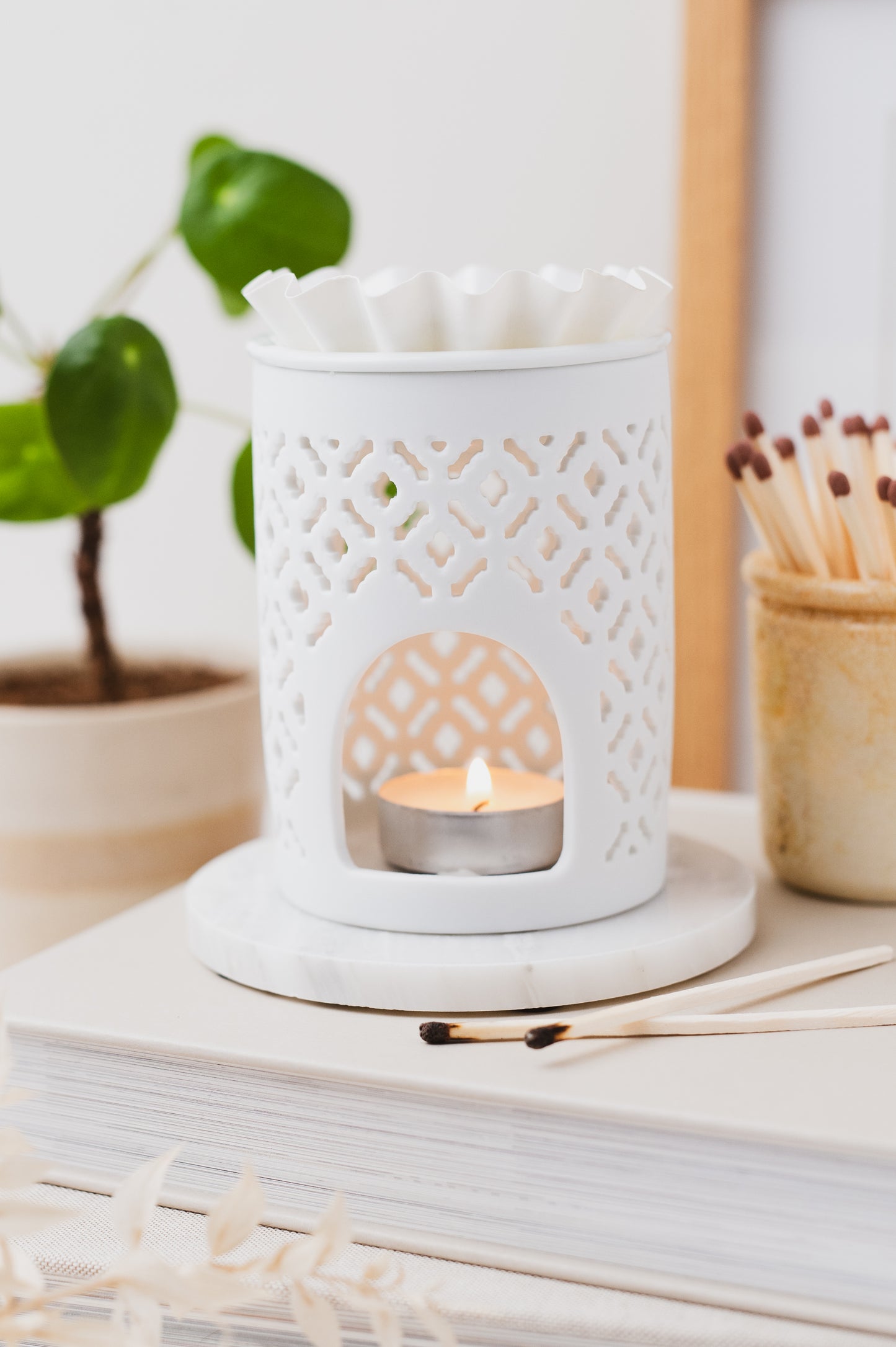 Lattice | Ceramic Wax Burner