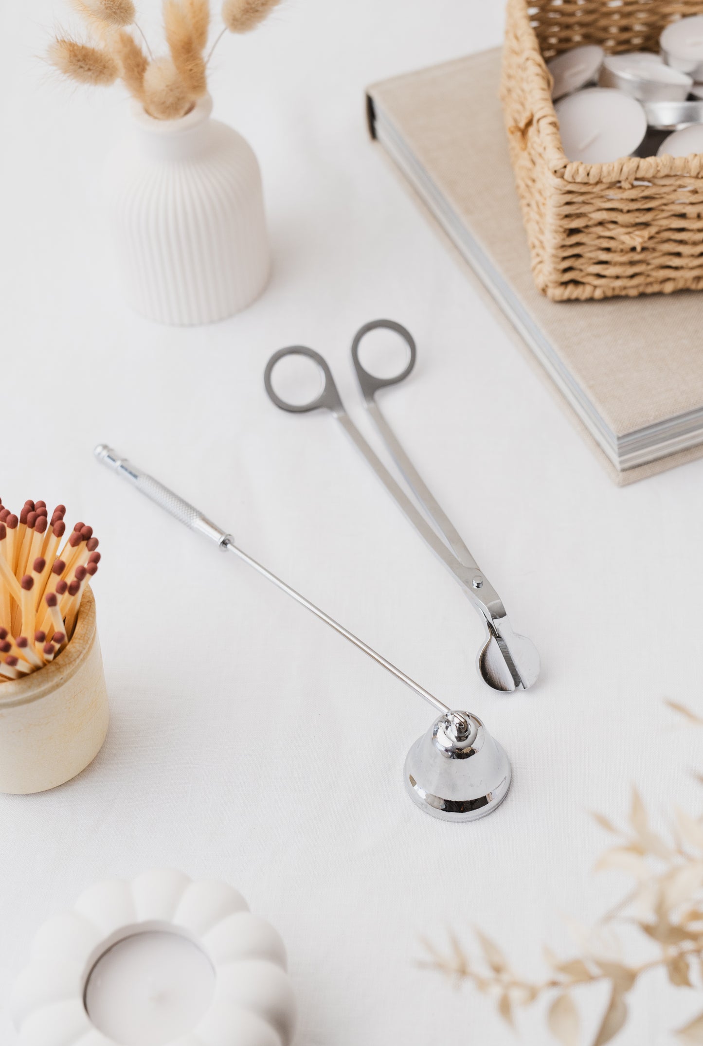 Wick Trimmer & Snuffer - Silver