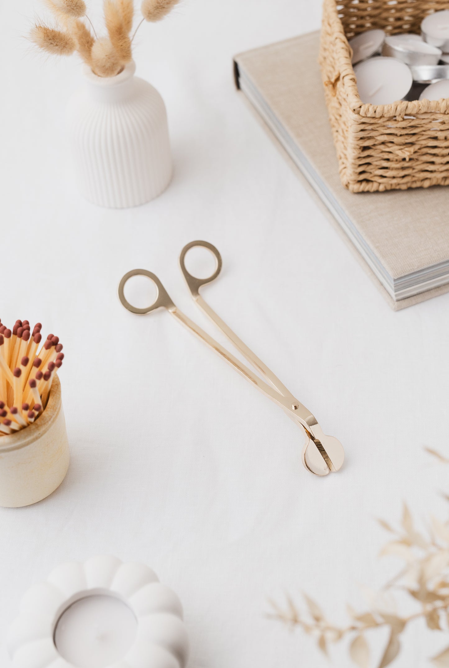Wick Snuffer & Trimmer - Gold