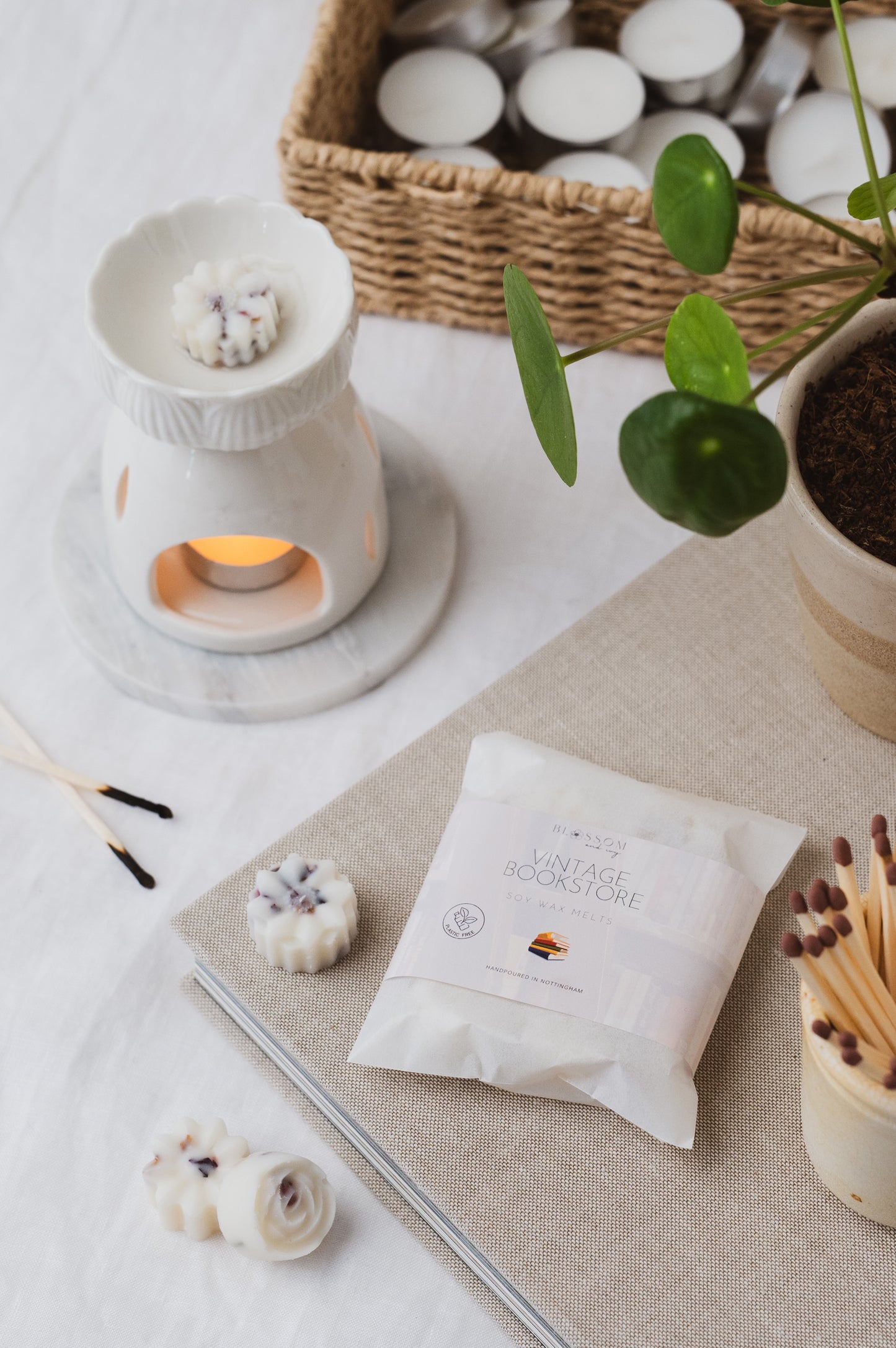 Vintage Bookstore | Botanical Soy Wax Melts