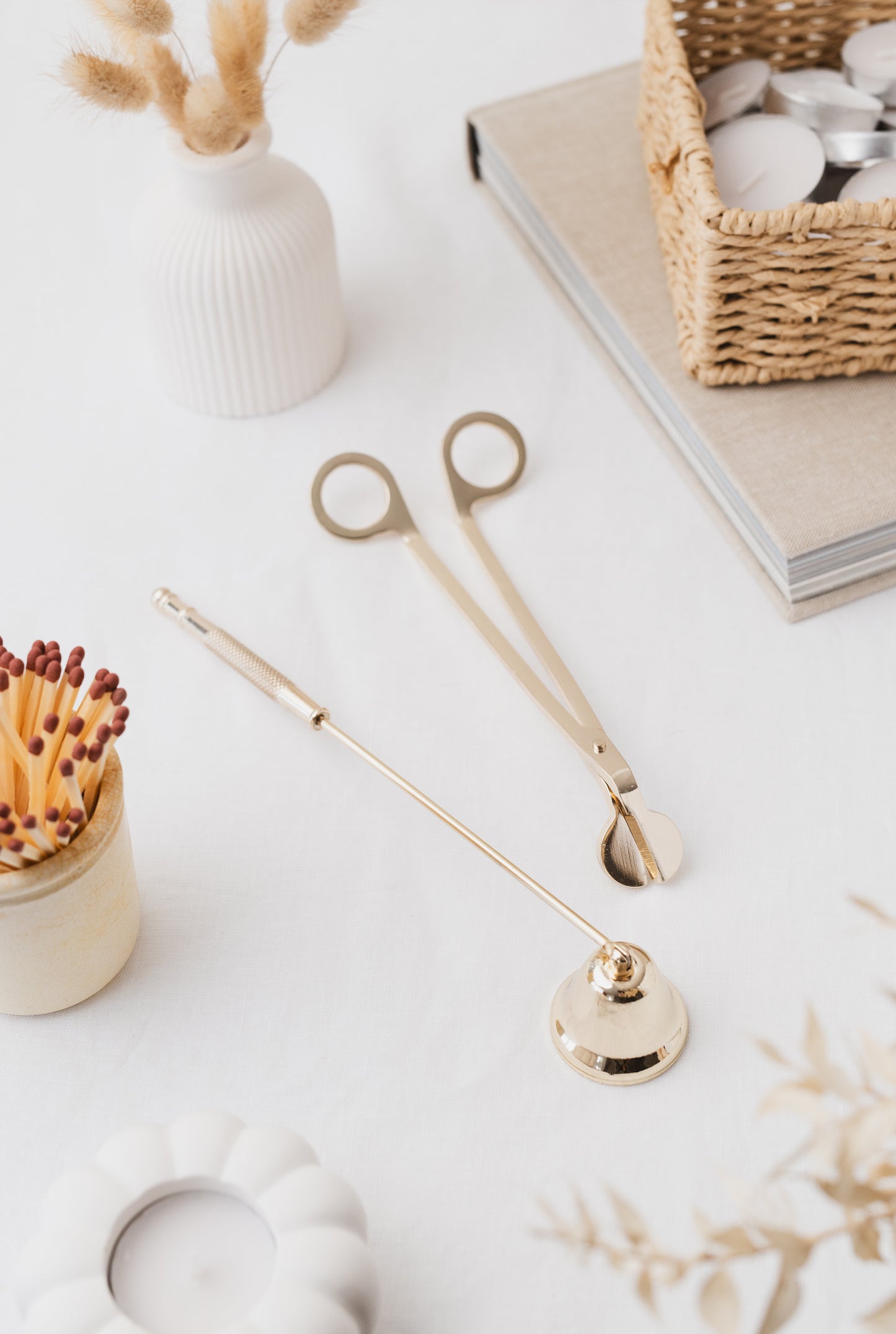 Wick Snuffer & Trimmer - Gold