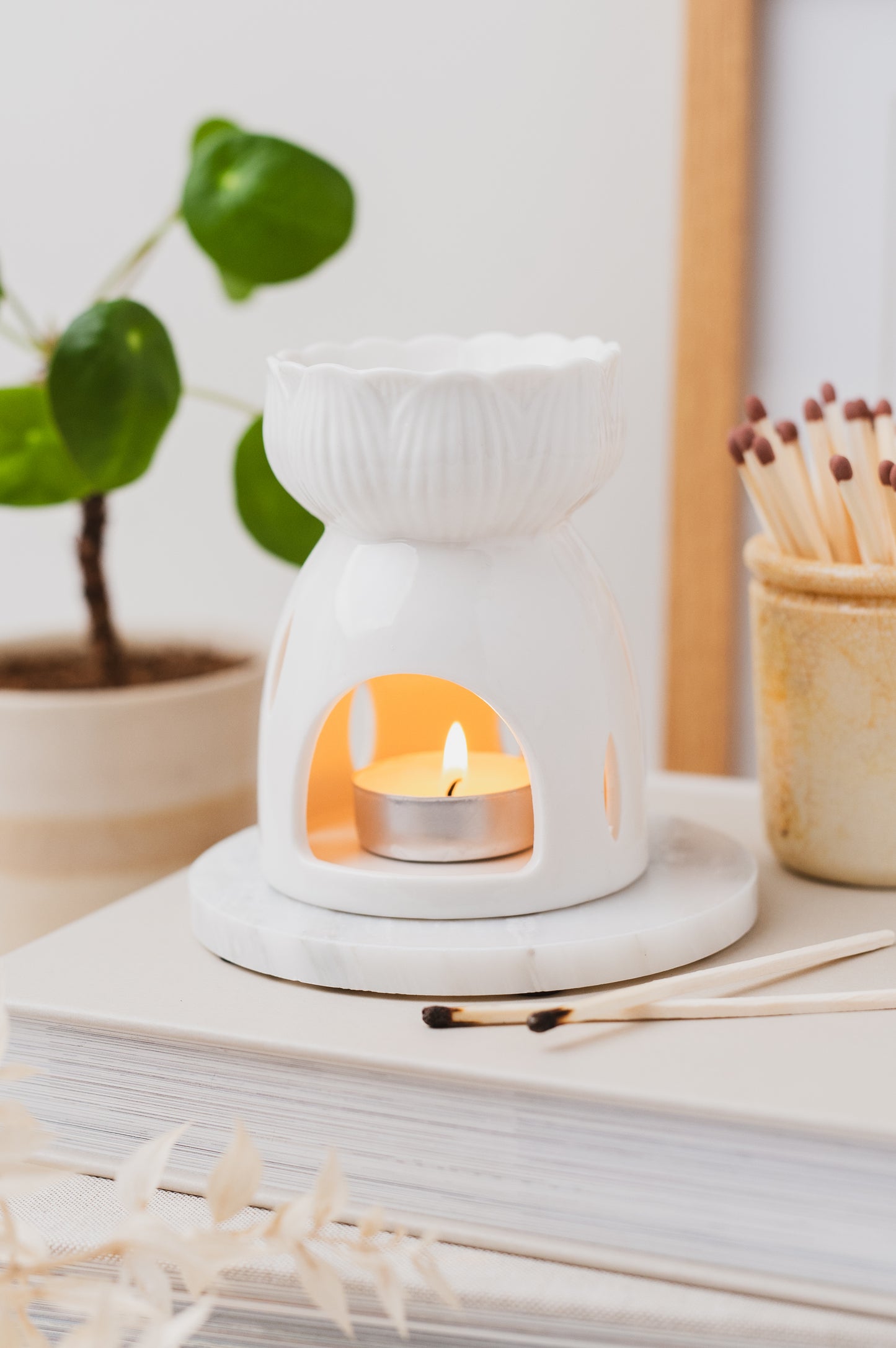 Lotus | Ceramic Wax Burner