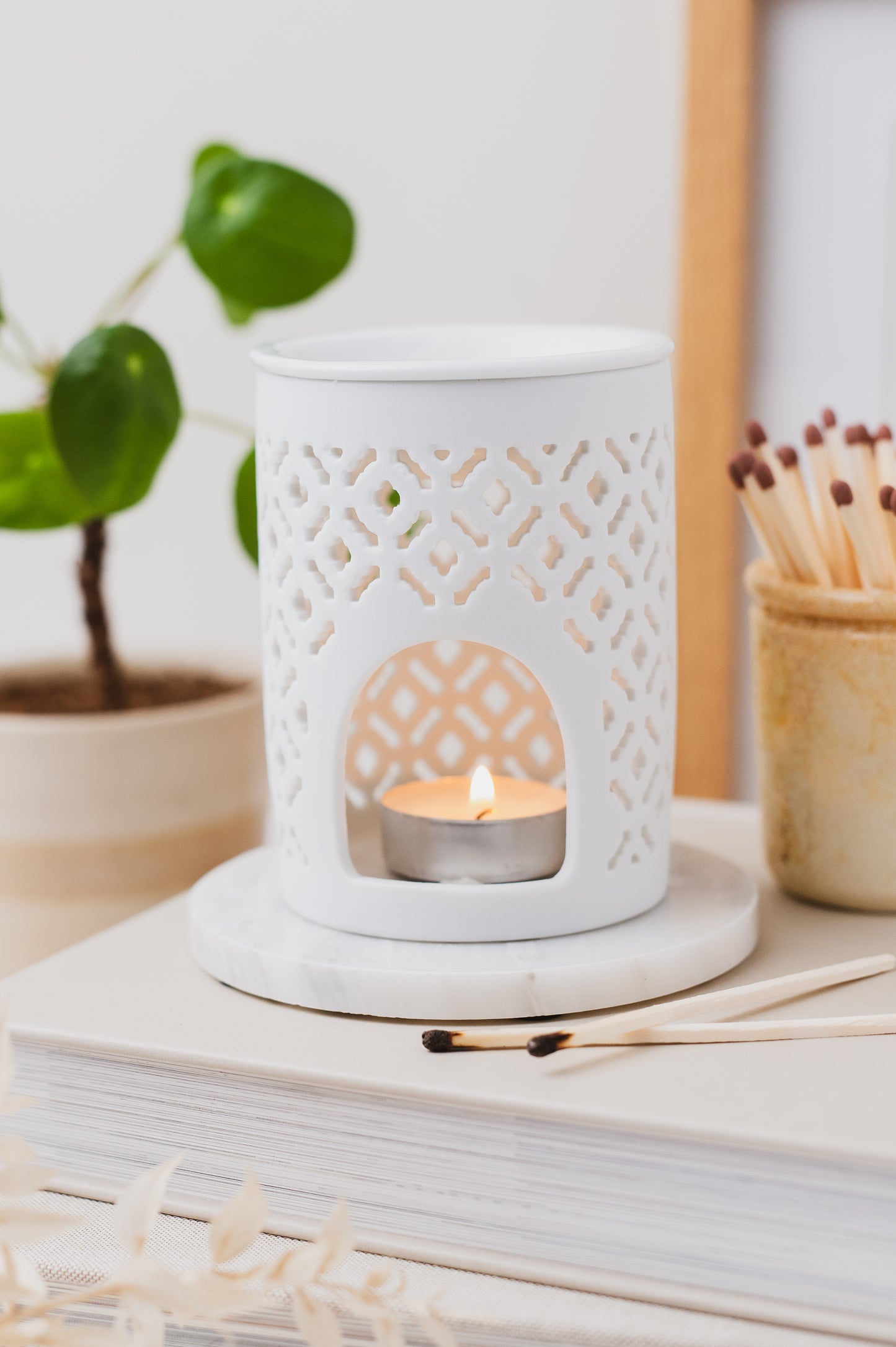 Lattice | Ceramic Wax Burner
