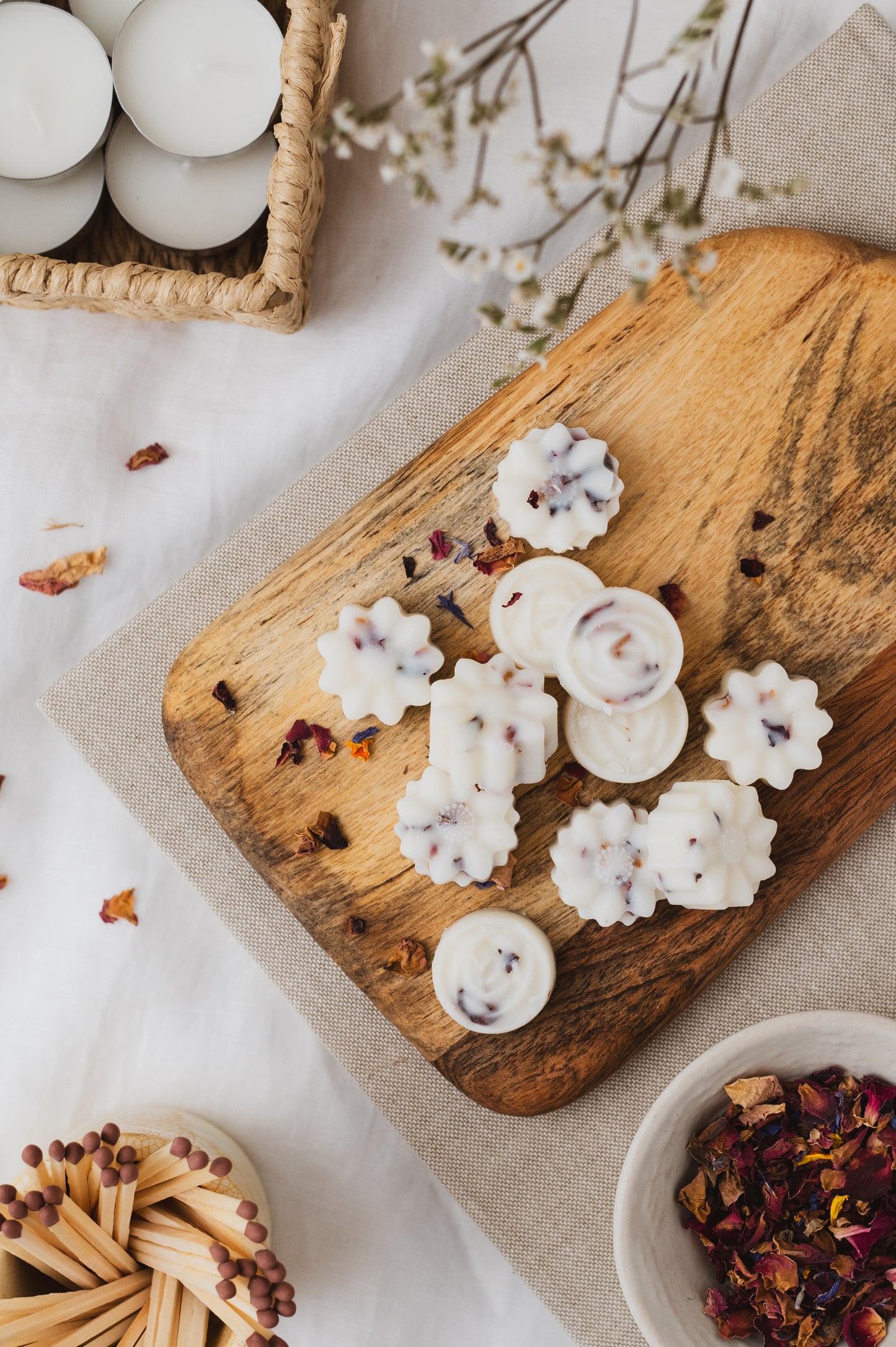 Damson Plum, Rose and Patchouli | Botanical Soy Wax Melts