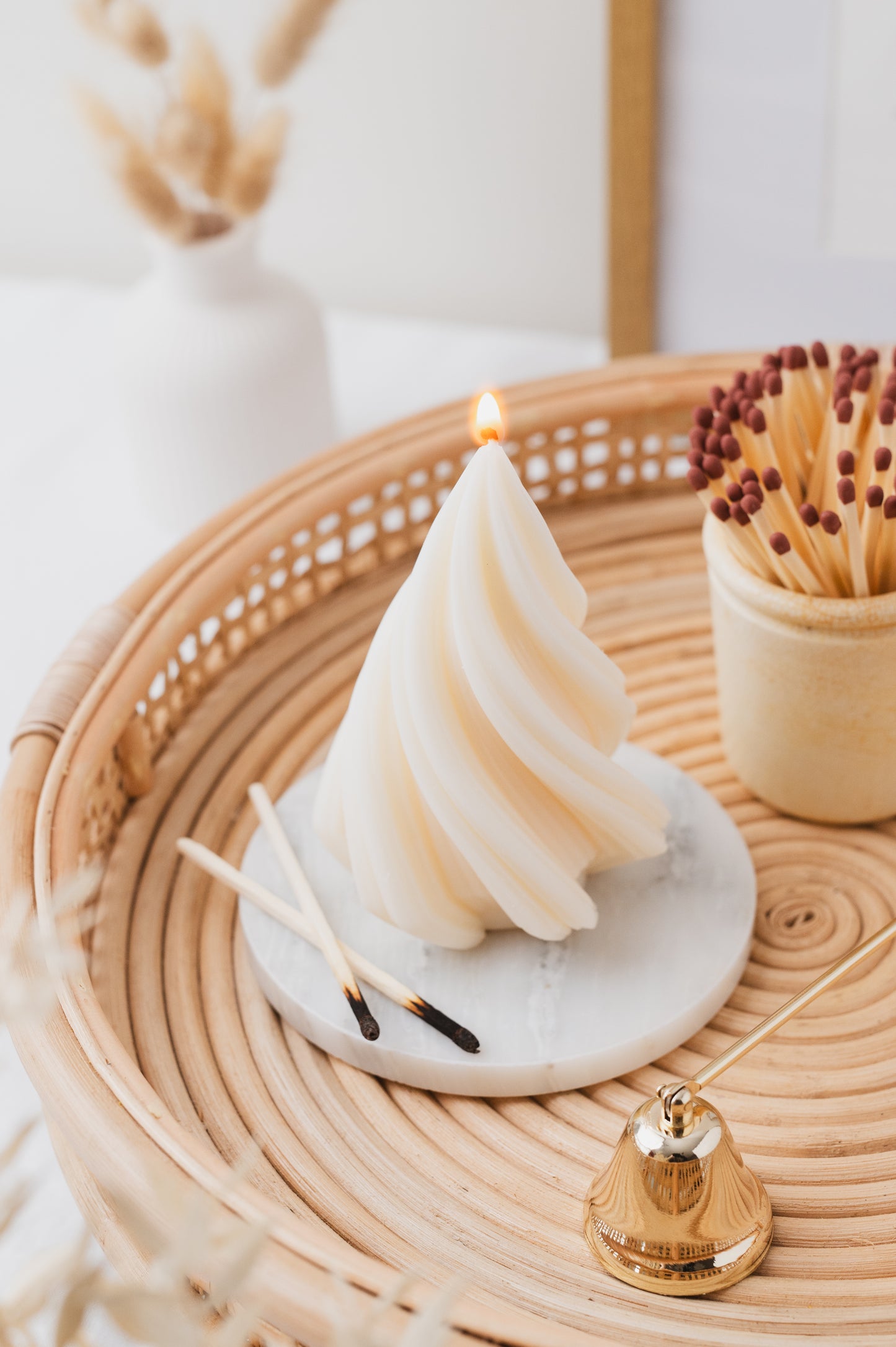Tree | Coconut Soy Pillar Candle