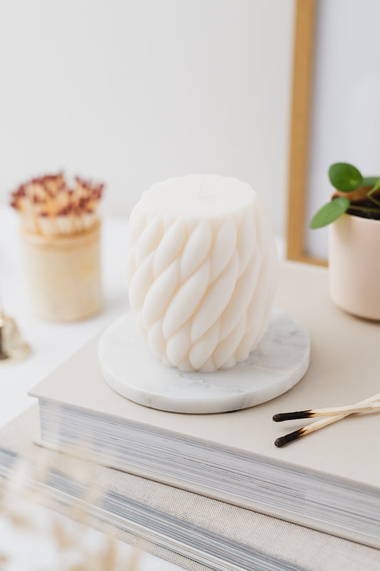 Knot | Coconut Soy Pillar Candle