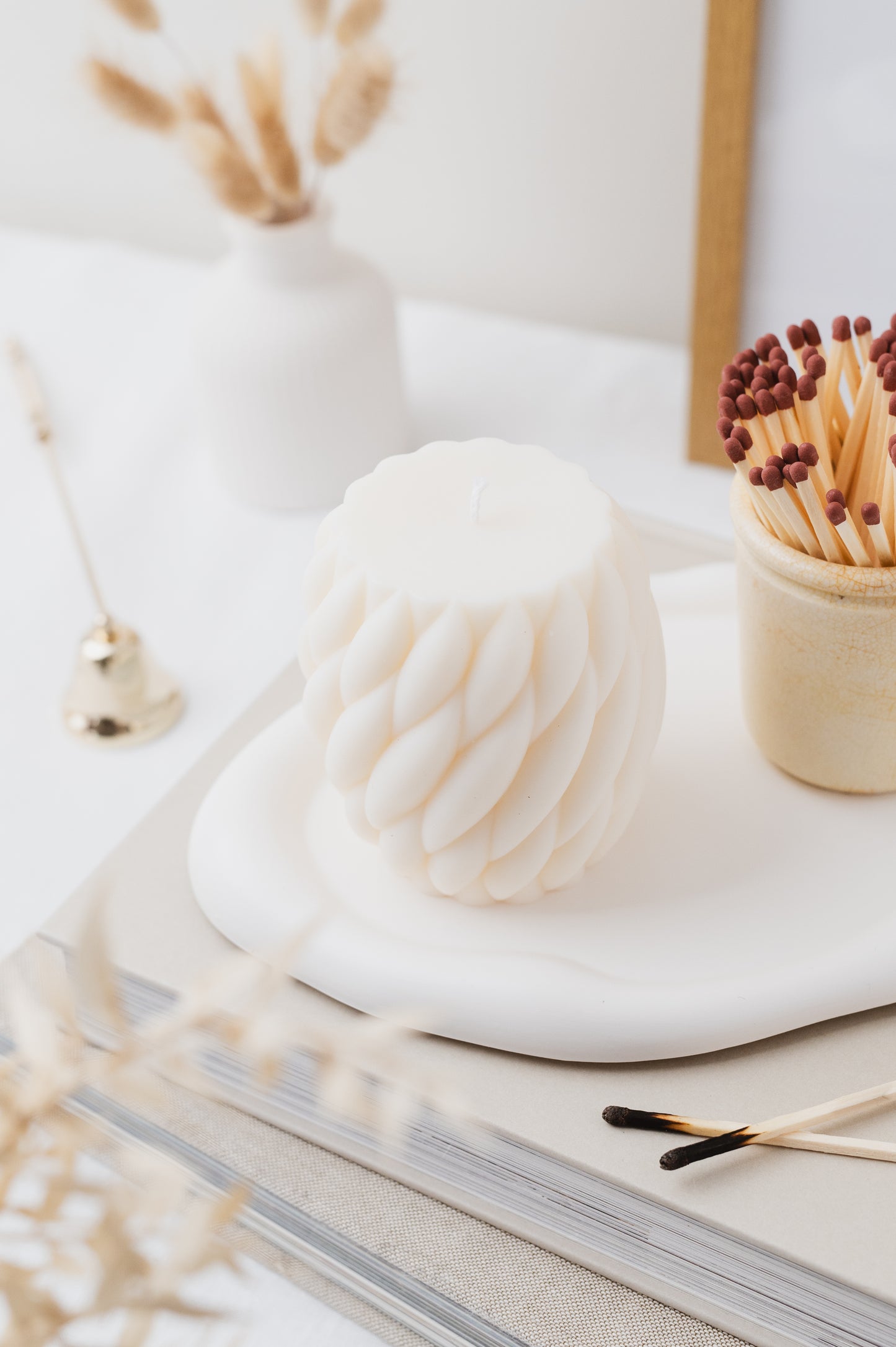 Knot | Coconut Soy Pillar Candle