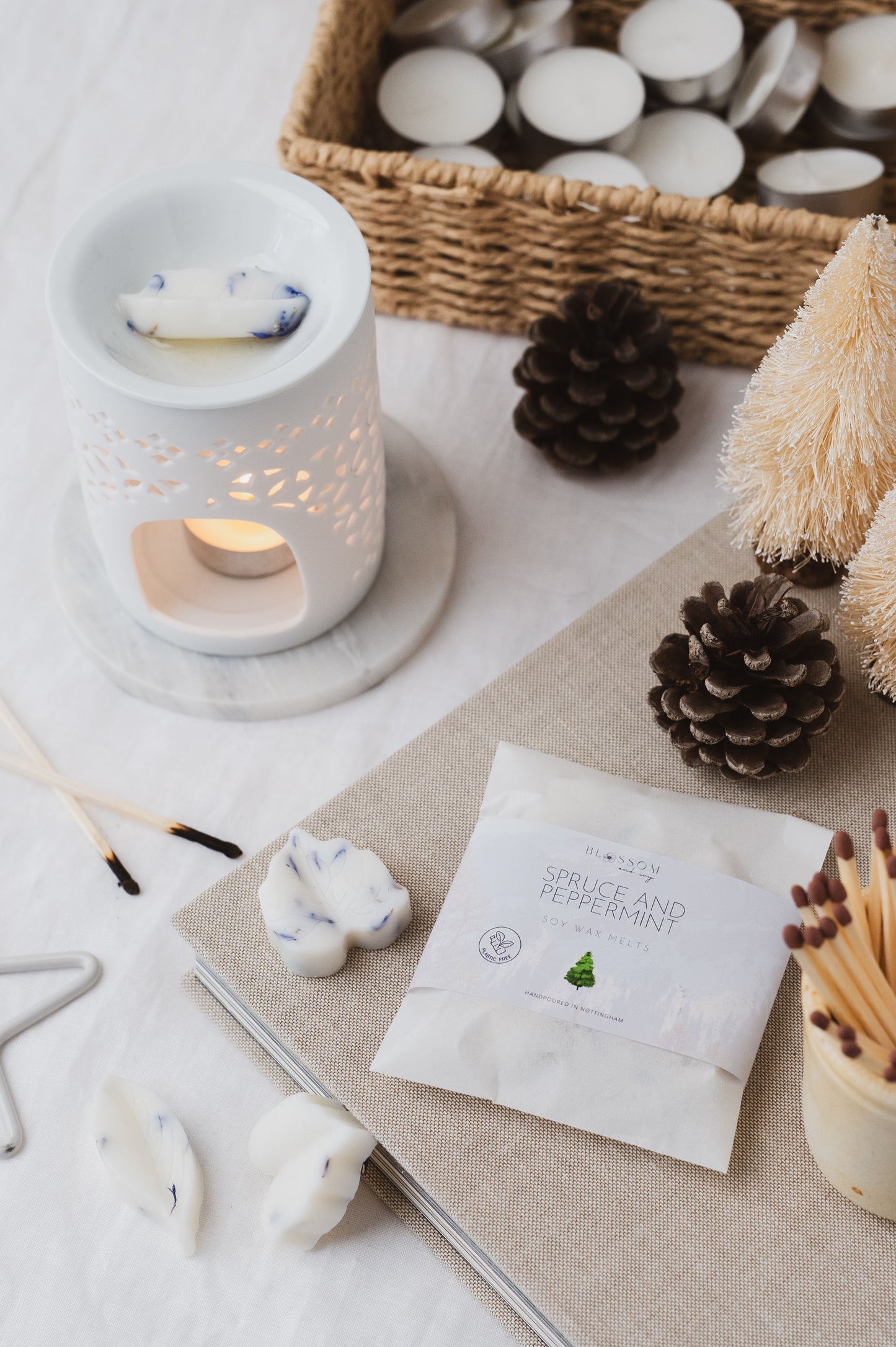 Spruce and Peppermint | Botanical Soy Wax Melts